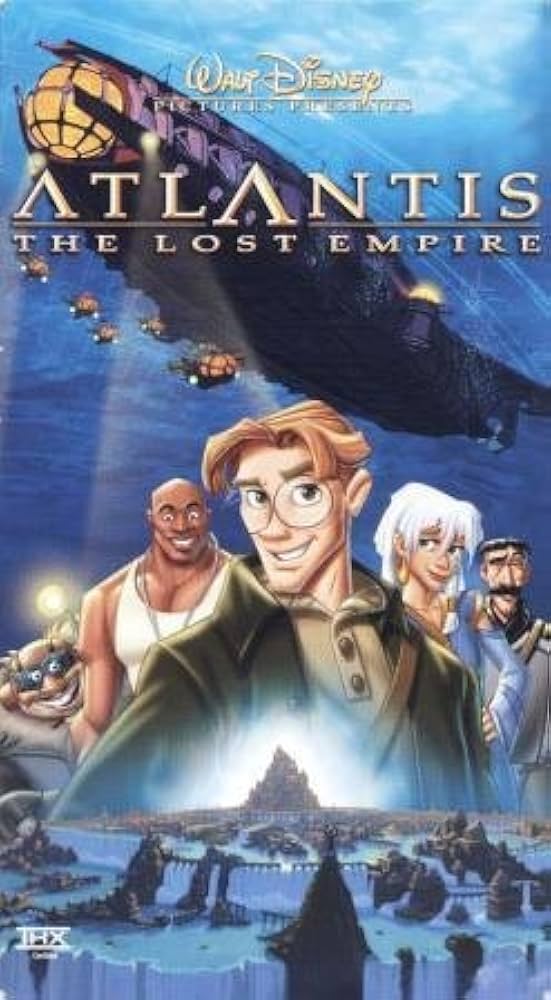Atlantis: The Lost Empire (VHS, 2001, Clamshell)