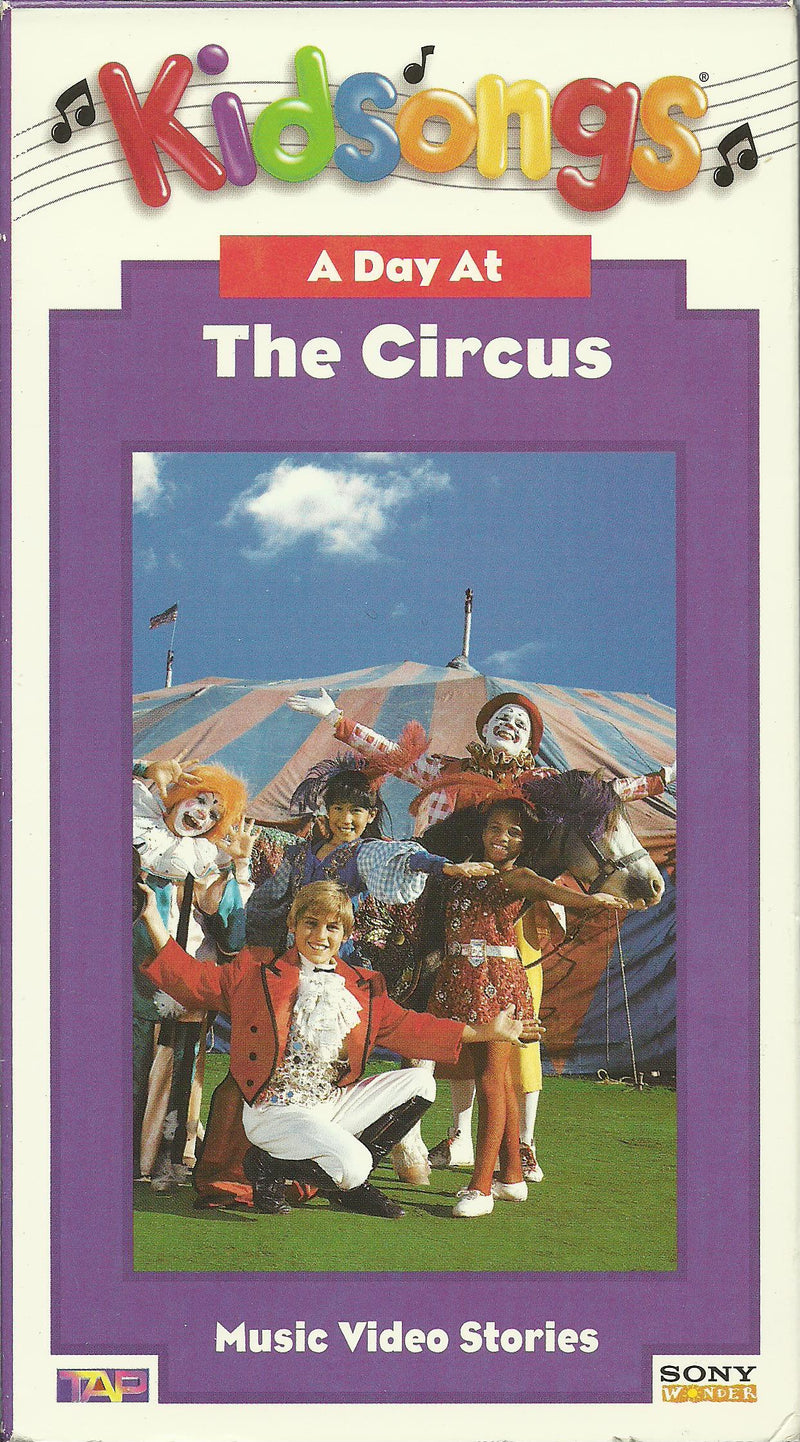 Kidsongs: A Day at the Circus (VHS, 1987)