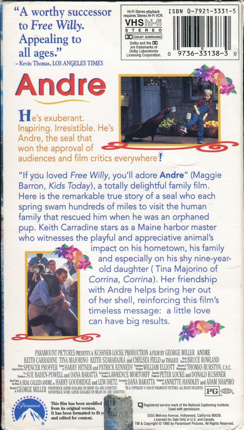 Andre (VHS, 1994)