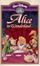 Disney's Alice in Wonderland (VHS, 1951, Clamshell) Masterpiece Collection