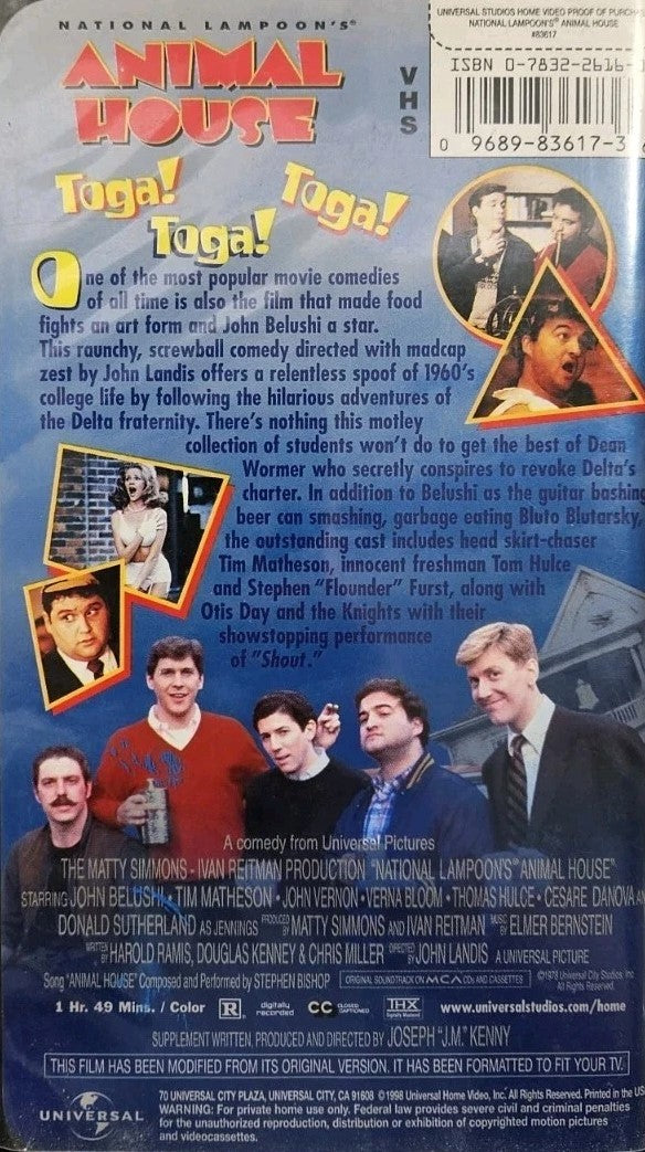 National Lampoon's: Animal House (VHS, 1978) Special Edition
