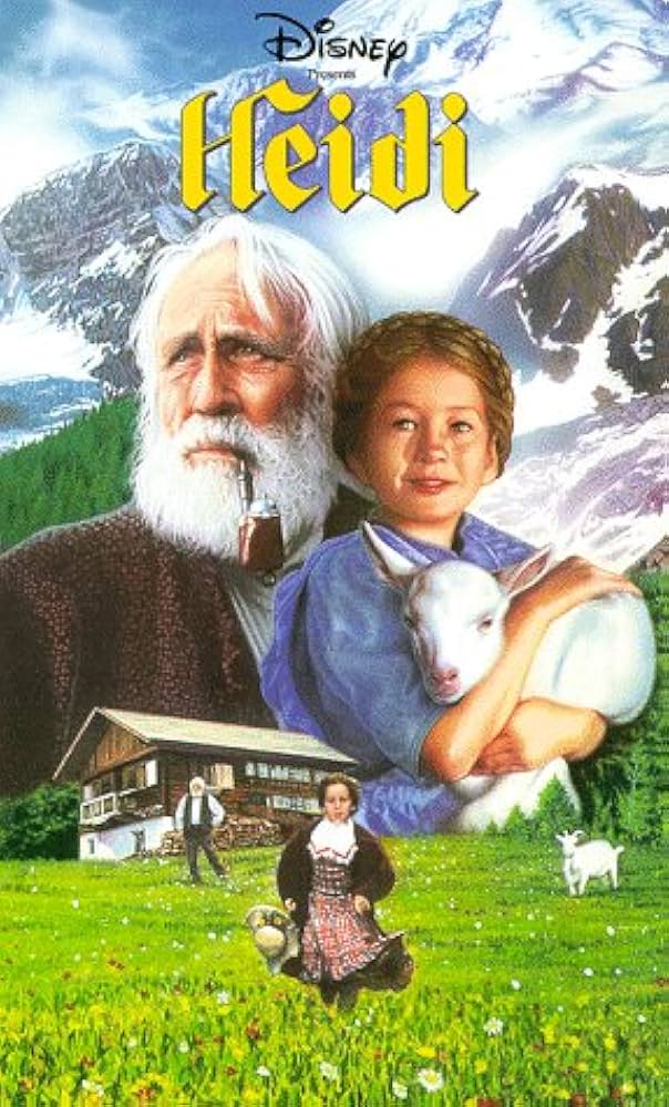 Disney's Heidi (VHS, 1993, Clamshell)
