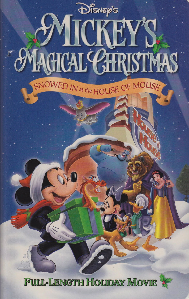 Mickey's Magical Christmas: Snowed In at the House Of Mouse (VHS, 2001, Clamshell)