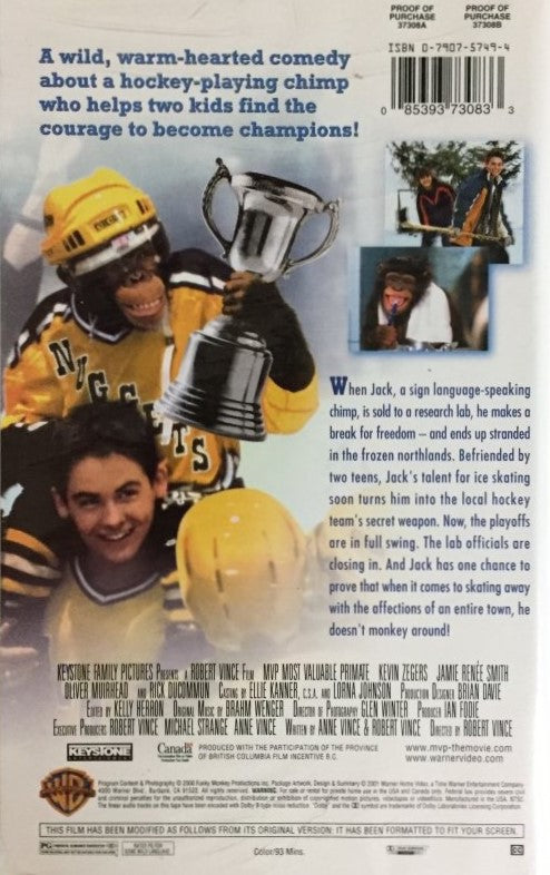 MVP: Most Valuable Primate (VHS, 2000, Clamshell)