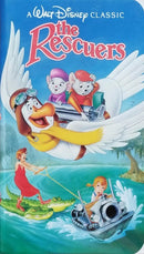 The Rescuers (VHS, 1977, Clamshell)