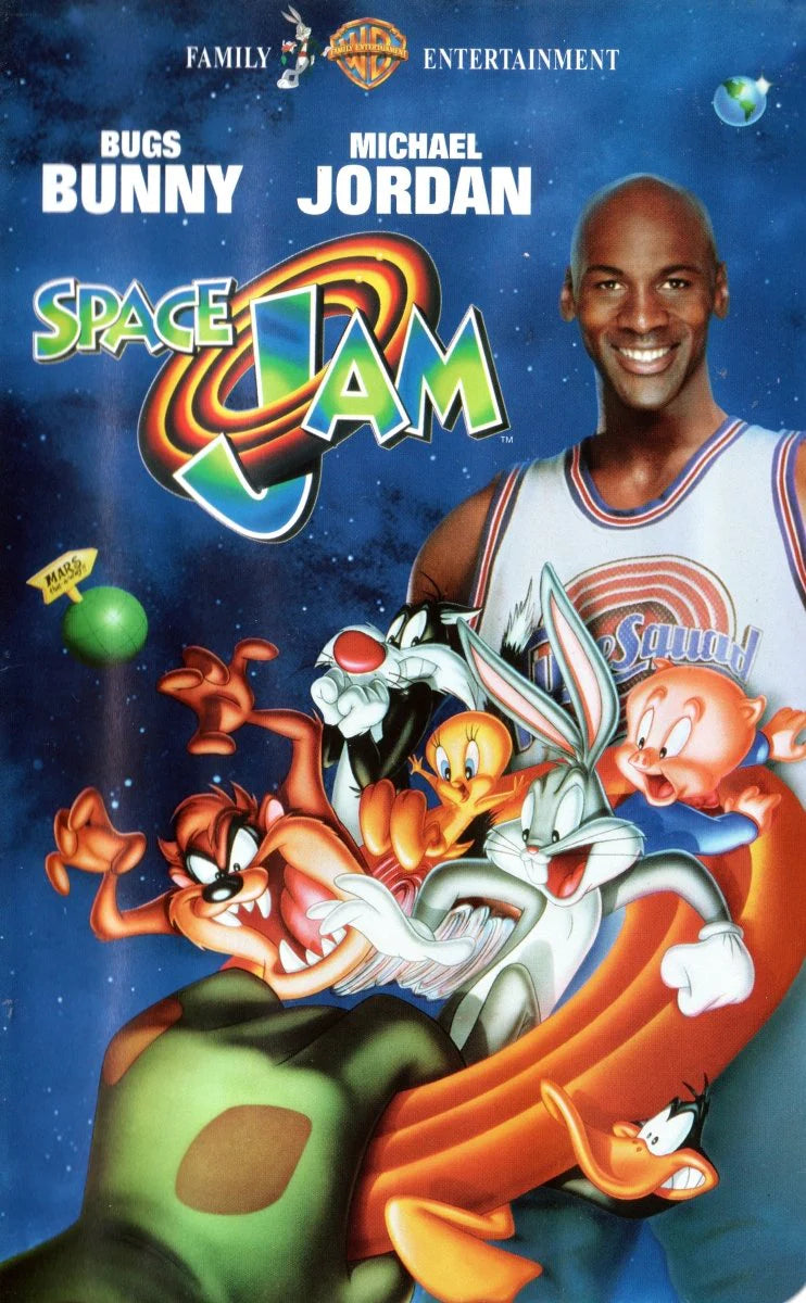 Space Jam (VHS, 1996, Clamshell)