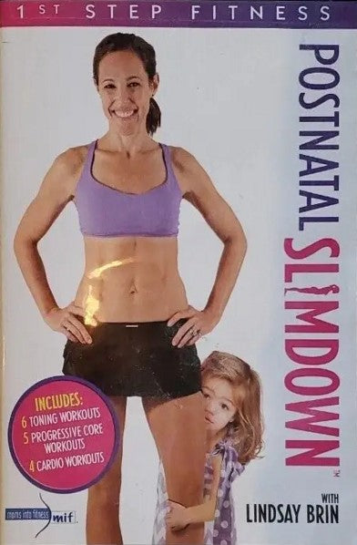 Postnatal Slimdown with Lindsey Brin (DVD, 2014)