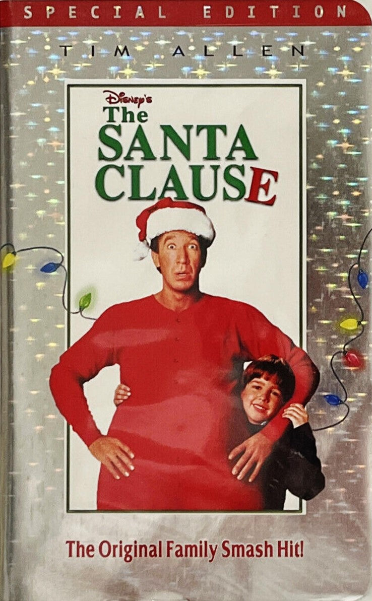 Disney's The Santa Clause (VHS, 1994, Clamshell)