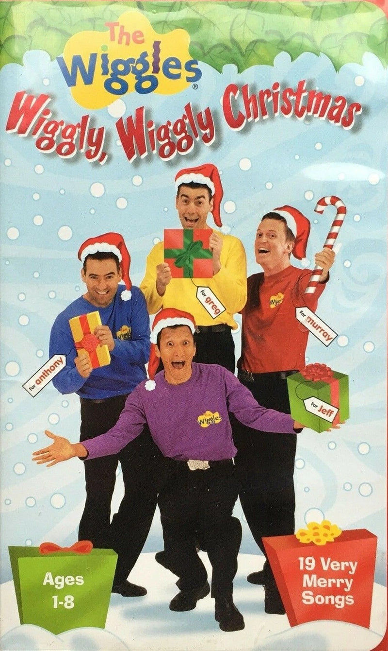 The Wiggles: Wiggly, Wiggly Christmas (VHS, 1997, Clamshell)