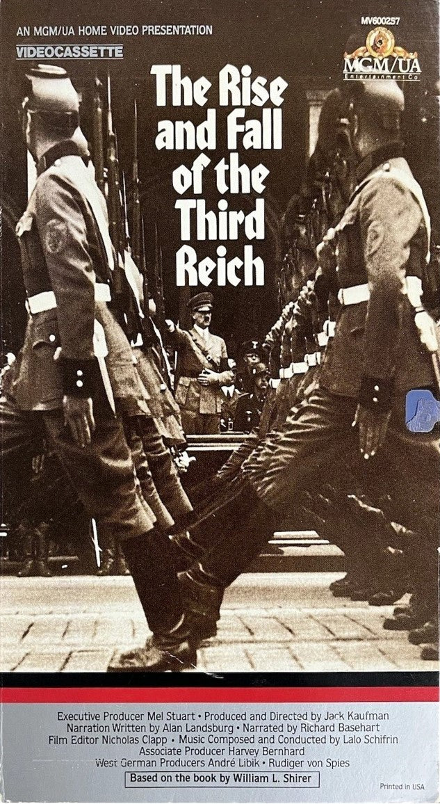The Rise and Fall of the Third Reich (VHS, 1963)