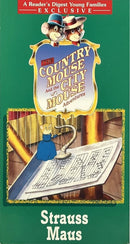 The Country Mouse and The City Mouse Adventures: Strauss Maus (VHS, 1997)