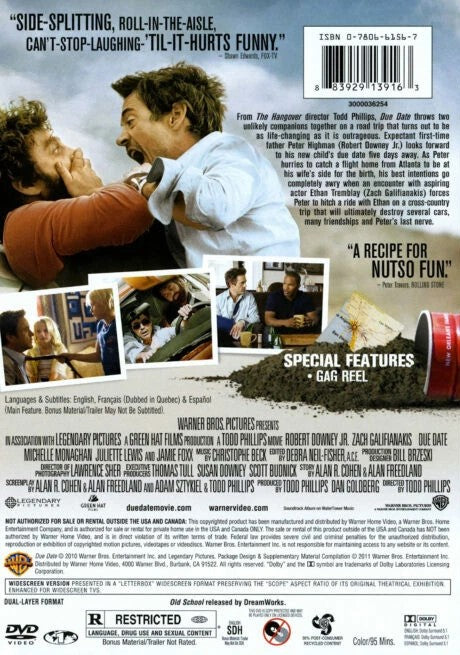 Due Date (DVD, 2010)