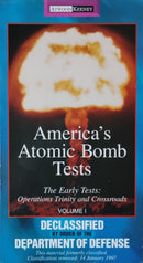 America's Atomic Bomb Tests 1998 (VHS, Volumes 1-7)
