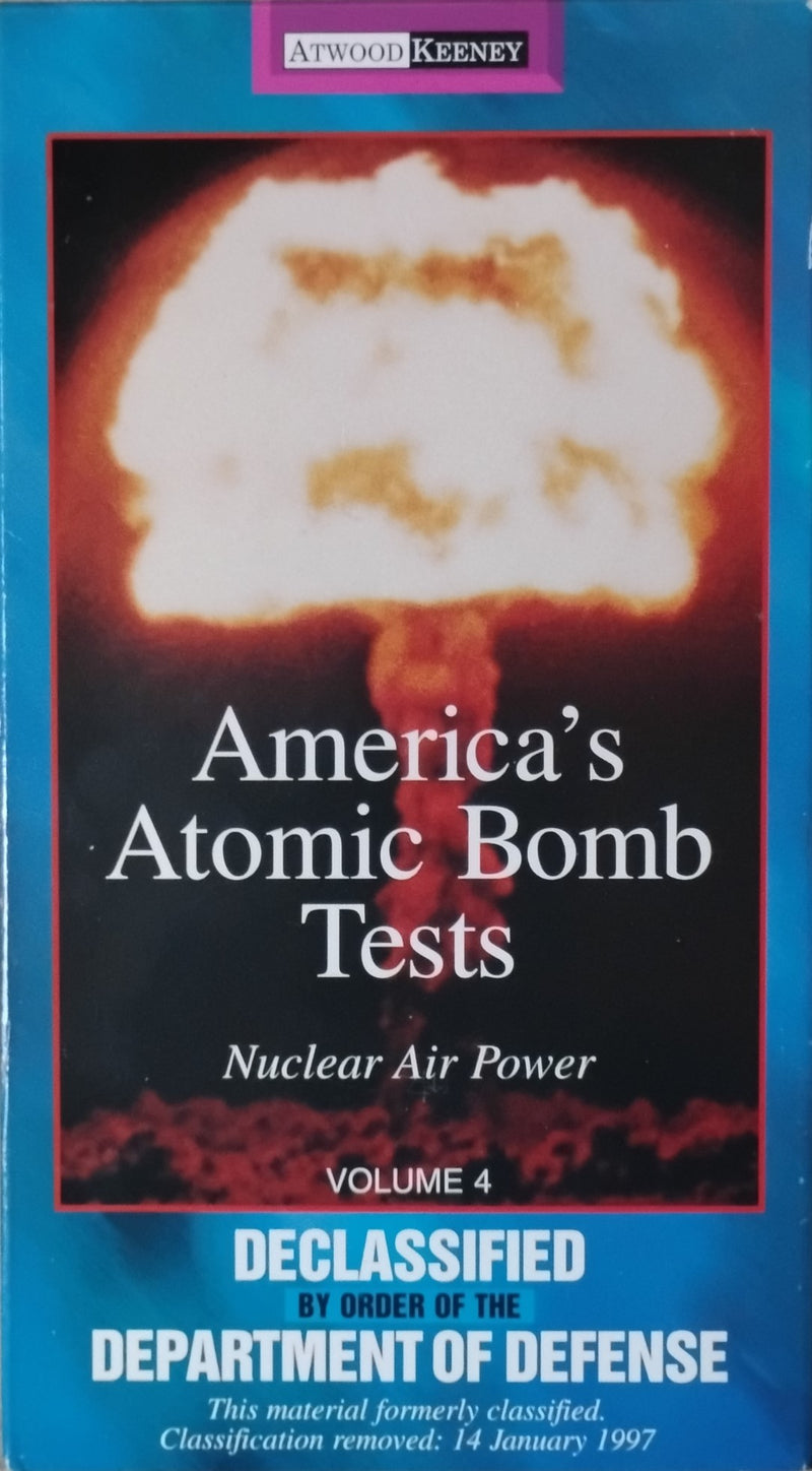 America's Atomic Bomb Tests 1998 (VHS, Volumes 1-7)