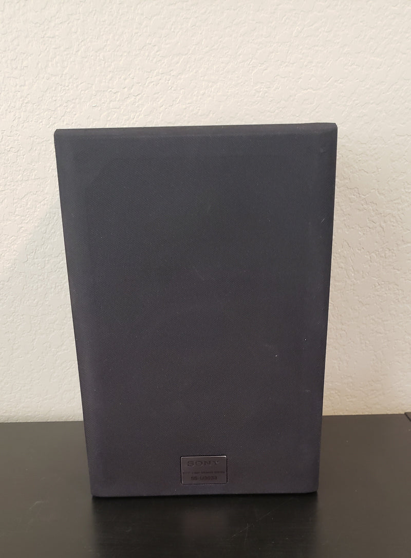 Sony SS-U3033 6.5" Two Way Bookshelf Speaker (Single Speaker)