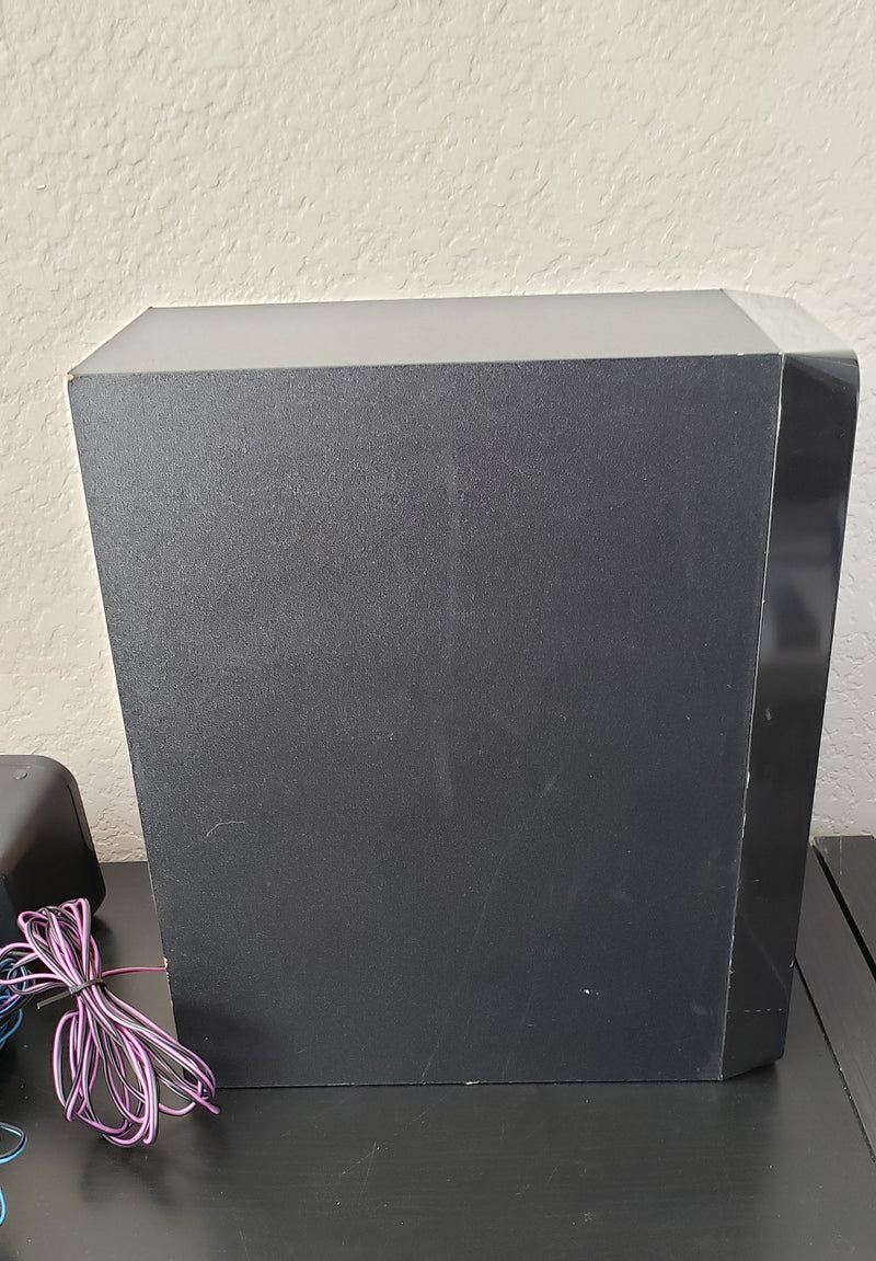 RCA Home Theatre RTD325W Surround Speakers and Subwoofer (Does NOT include DVD Player)