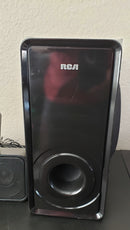 RCA Home Theatre RTD325W Surround Speakers and Subwoofer (Does NOT include DVD Player)