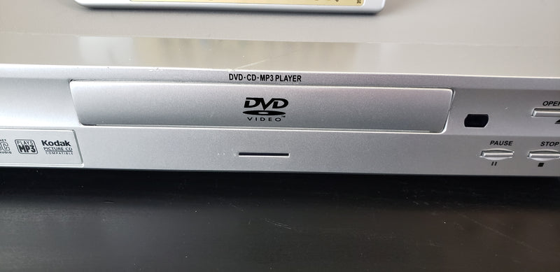 Cinevision DVP650 DVD/CD/MP3 Player Sonic Blue Home Theater with Remote & Manual