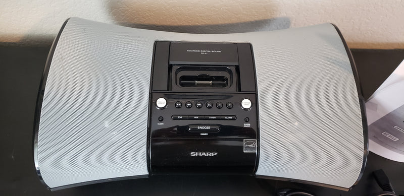 Sharp i-Elegance Music System for iPod DK-A1 Alarm Clock Dock Radio