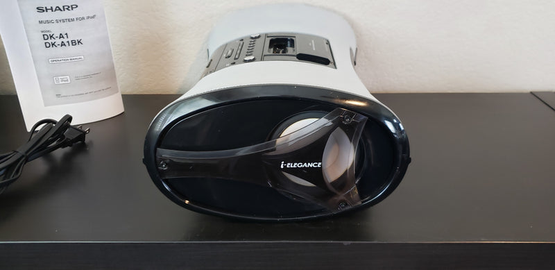 Sharp i-Elegance Music System for iPod DK-A1 Alarm Clock Dock Radio
