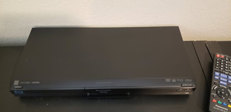 Panasonic DMP-BD45 Blu Ray/DVD Disc Player with Remote Control & Manual