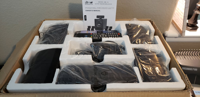 BNW Acoustics MK-33 5.1 Bluetooth Home Theater System