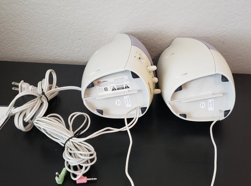 Labtec LCS-1070 Spin 70 2-Piece Computer Speakers 12 Watts - in Original Box