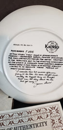 "Fish Story" by Jeanne Down - Collector Plate