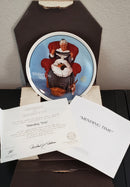 "Mending Time" by Norman Rockwell  - Collectible Plate