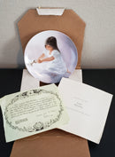 "Tender Beginning" by Donald Zolan - Collector Plate