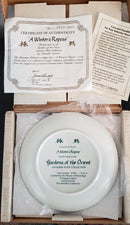 "A Winter's Repose" by Shunsuke Suetomi - Collector Plate