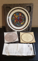 "The Flight Into Egypt" by Andre Restieau - Collector Plate