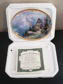 "Rainbow's End Cottage" by Thomas Kinkade - Collector Plate