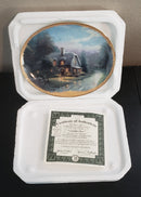 "Lamplight Glen" by Thomas Kinkade - Collector Plate