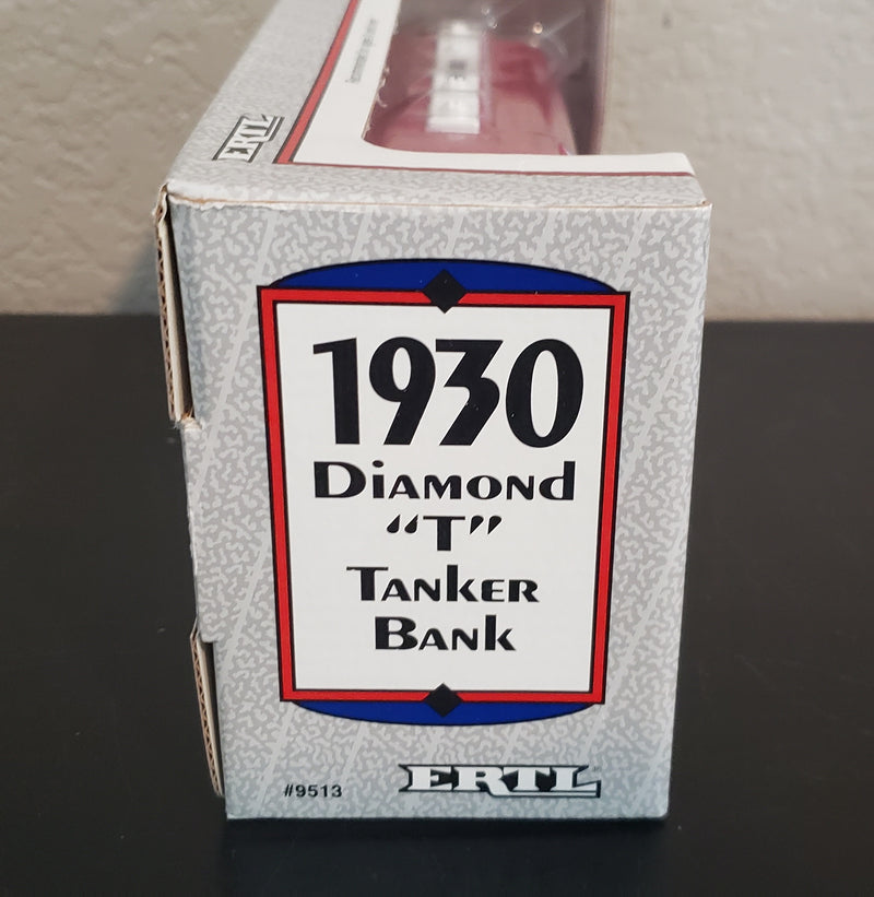 1930 Diamond "T" Tanker Bank "True Value" Die-Cast Metal Vehicle