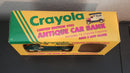 Crayola Limited Edition 1903 Antique Car Bank with 16 Hot Flourescent Crayons.
