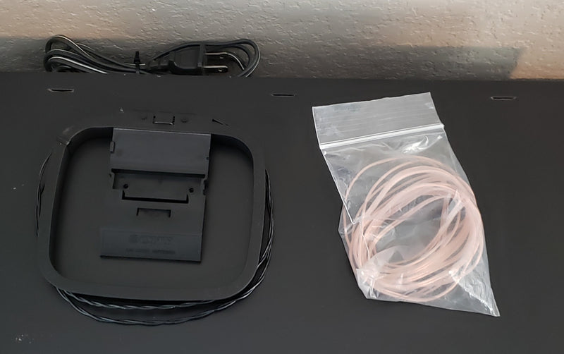 Sony ST-JX401 Digital AM/FM Stereo Tuner / Digital Synthesizer with Antennas & Manual