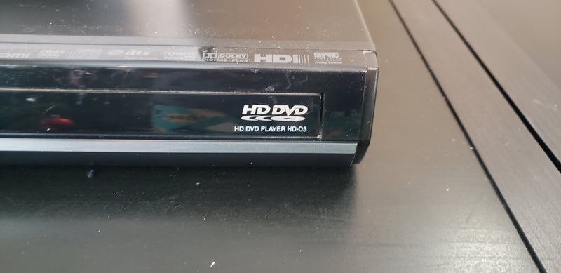 Toshiba HD-D3KU HD DVD Player with Remote Control, HDMI Cable & Manual