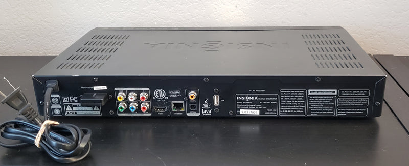 Insignia NS-WBRDVD Blu-Ray Disc HDMI Wi-Fi DVD Player with Remote Control & HDMI Cable