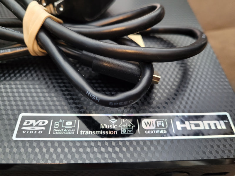 LG BPM35 Network Blu-ray Disc/DVD Player with Remote Control, HDMI, & Manual