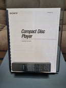 Sony CDP-C312M - 5 Disc CD Changer Player with Remote Control & Manual