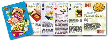 Tropical Recipes Playing Cards - Deck of 54 Cards - Repeats4U