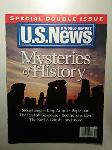 U.S. News and World Report July 24-31 2000 Mysteries of History (Stonehenge/King Arthue?Pope Joan/The Real Shakespeare/Beethoven's Love/The Nazi A-Bomb) - Repeats4U