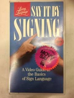Say It By Signing [VHS] - Repeats4U