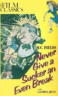 Never Give a Sucker An Even Break [VHS] - Repeats4U