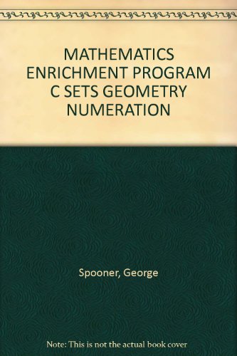 Mathematics Enrichment Program C Sets Geometry Numeration - Repeats4U
