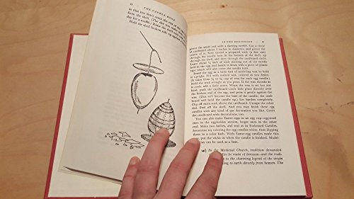 1957 The CANDLE BOOK Hardcover Book by CARLI LAKLAN How To Make Candles - Repeats4U