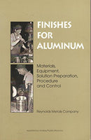 Finishes for Aluminum: Materials, Equipment, Solution Preparation, Procedure and Control - Repeats4U