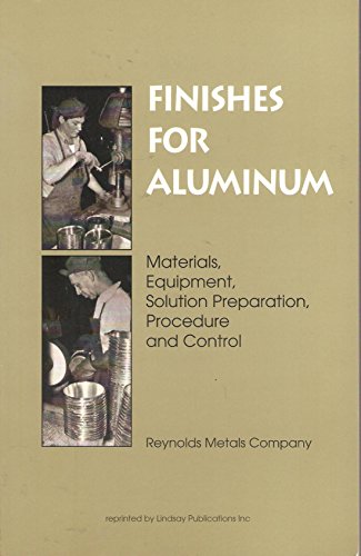 Finishes for Aluminum: Materials, Equipment, Solution Preparation, Procedure and Control - Repeats4U