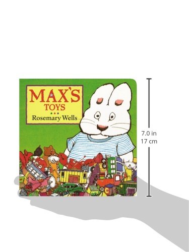 Max's Toys by Rosemary Wells  (a Max and Ruby Series Boardbook) - Repeats4U